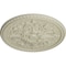 Ekena Millwork Bradford Ceiling Medallion (Fits Canopies up to 6 5/8"), Hand-Painted Clear Yellow, 32 5/8"OD x 2"P CM32BRCYF - alternate 4